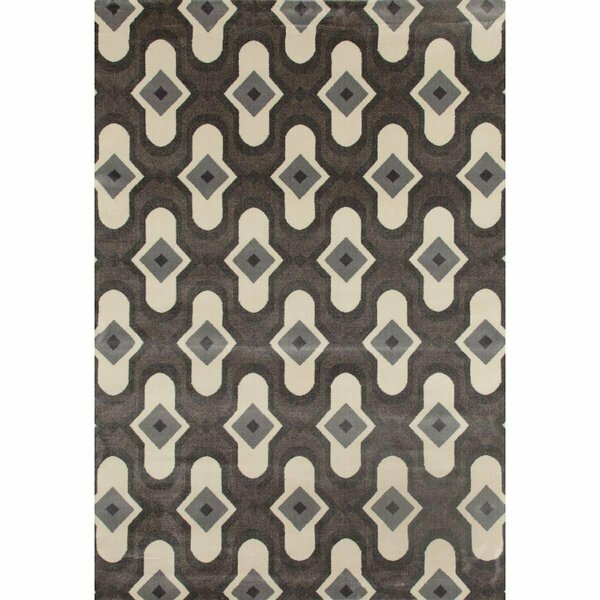 Standalone Troy Collection Protector Woven Area Rug - Mushroom Brown - 2 x 4 ft. ST3532574